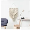 Dekorativa föremål figurer väver TASSEL TAPESTRY Heminredning Vägghängning Holiday Party Decoration Drop Delivery Garden Accenters DHJKT