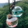 Car Hanging Perfume Pendant Bottle Air Freshener With Flower Auto Essential Oils Diffuser Automobiles Ornaments248V