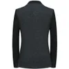 Herenpakken Blazers Lente Herfst Jas Mannen Slanke Enkele Knop Blazer Jasje Business Homme Mode Wol Casual3036