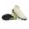 Zoomex Mercurial Superfly IX Elite Fg Mens Soccer Shoes Cleats Boots Boots Scarpe Calcio Training Footwear