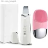 Beauty Equipment Ultrasonic Skin Scrubber Facial Pore Cleaner Machine Blackhead Remover Deep Cleaning Beauty Device Face Cleansing Brush 220520 Q230916