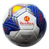 Balles vente adulte Oem personnalisé de haute qualité taille officielle 5 ballon de Football bleu et blanc 230915