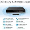 DVD VCD Player High-Definination 1080p Home DVD Player Box All Region Gratis inbyggd mic-port L230916