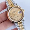 مع مربع أصلي عالي الجودة الساعة 36 مم الرئيس Datejust 116334 Sapphire Glass Asia 2813 Movement Automatic Mens Watches AAA