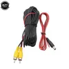 Car Rear View Cameras& Parking Sensors Universal 6 Meters RCA Video Signal Cable Waterproof Wire For Connecting Reverse Camera Wit240O