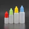 Botella de aceite vacía Botellas cuentagotas de plástico para gotas para los ojos 3 ml 5 ml 10 ml 15 ml 20 ml 30 ml 50 ml 100 ml con tapas a prueba de manipulaciones Lavaojos E Líquido Ejvp