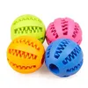 Dog Toys Tuggar Uppdatera gummi tugga bollträning tandborste leksak mat bollar husdjur produkt kommer och sandigt släpp fartyg leverans hem trädgård su dh47y