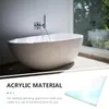 Badtillbehör Set Bathtub Corner Splash Guard Wash Basin Akryl Tub