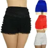 Sous-vêtements en dentelle à volants pour femmes, culotte courte, Short de sécurité, noir, bleu, rouge, blanc, 192E, nouvelle collection