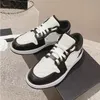 Högkvalitativ designer Casual Shoes Women's Leather Plaid Diamond Spring/Summer New Explosive Leisure Street Comfort Sneakers