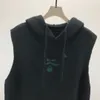 Sudaderas con capucha de talla grande para hombre Sudaderas con letras jacquard suéter de punto en otoño / invierno máquina de tejer acquard e Detalle personalizado jnlarged cuello redondo algodón w425