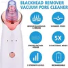 Épouses à visage électrique Séprouveurs noirs dissolvant vide aspirateur Pores Pore Nettoyer Acne Comédone Extracteur de tête blanc Nez T Netter de zone Terre Nettoyer USB R230920 L230920