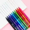 Färg Kawaii Erasable Gel Pen 0.5mm Magic Washable Hande Writing Accessories School Supplies Pilot Japanese Stationery