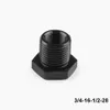 Filtr oleju samochodowego gwintowany adapter 1 2-28 do 3 4-16 13 16-16 3 4 NPT Partie samochodowe1249m