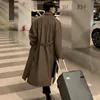 Men's Wool Blends IEFB Korean Trend Men's Loose Casual Single-breasted Overcoat Autumn Winter Fashion Long Sleeve Woolen Long Coat 9D1655 230915