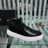 wholesale Hommes Femmes Designer Chaussures En Cuir Véritable Marque De Luxe sneaker Mode