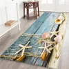 Bath Mat 60X180 CM Seascape Print Carpet Hallway Doormat Anti - Slip Carpet Absorb Water Kitchen Mat tapis salle de bain G806 2009261l