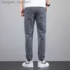 Men's Jeans Fashion Men's Pants Casual Summer Thin Style Street Wear Loose-Fitting 2022 New Trendy Versatile Overalls Harlan Long L230916