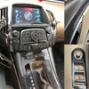 Para buick lacrosse 2009-2012 interior painel de controle central maçaneta da porta 3d 5 dcarbon fibra adesivos decalques estilo do carro accessorie238d