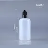 カラフルなペットボトル3ml 5ml 10ml 15ml 20ml 30ml 50ml 60ml 100ml 120ml e液dropperボトルが長い薄いヒントを改ざんします。
