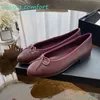 Designer Ballet Flat Genuine Leather woman Loafers Casual Shoes size 35-42 Designer Shoes Wedding Party Designers Luxury Top Quilty Velvet Seasonal with box Dust bag