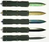 wholesale new Folding knife tactical knife outdoor survival knives aluminum handle rubber coated