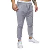 Men's Pants Black Grey Solid Color Mens Joggers Casual Long Male Sweatpants Hip Hop Tracksuit Slim Trousers 2021 Sweat Clothi253R