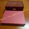 Luxury Watch Red Nautilus Watch Original Box Papers Card Wood Boxes Handväska för Aquanaut 5711 5712 5990 5980 Watch196n