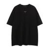 Męskie designer t-koszule odzież czarna biała koszula polo z krótkim rękawem damskie damskie mody Hip Hop street bawełna ponadwymiarowa s-x231a