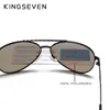 Sunglasses Frames KINGSEVEN Design Aviation Alloy Frame HD Polarized Sunglasses For Men UV400 Protection 230915