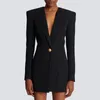 Womans Jacket Fashion Designers Blazers Sexy Sugy Suit Office Suit Balmai Blazer Slim Shape Jacket بالإضافة إلى أحجام S-XXXL