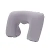 Seat Cushions Inflatable Neck Pillow Soft Car Portable U-Shaped Head Rest Pillows For Airplane Travel Office Drop Delivery Mobiles M Dhv8J