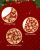 Décorations de Noël, couverture de Base de jupe d'arbre en pain d'épice aquarelle, tapis de maison de noël
