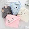 Serviette de bain Enfant Bébé Serviettes à capuche Nouveau-né Enfants Peignoir Couverture super douce Couverture chaude Slee Dddle Wrap pour nourrissons garçons filles livraison directe Dhlyv