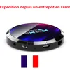 La France a en stock H96 MAX RK3528 Smart Android 13 TV Box Rockchip 3528 Quad Core Support 8K Vidéo Wifi6 BT5.0 Lecteur multimédia Décodeur