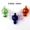 5 Styles Verre Carb Caps Directionnel Bubble Ball Cap UFO Cap Coloré Verre Carb Caps Pour Quartz Banger Nails Eau Bongs