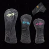 Other Golf Products Rich man Golf Woods Headcovers Covers For Driver Fairway Putter Clubs Set Heads PU Leather Unisex Simple design High quality 230915