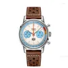 Armbandsur Top Time Series Men's Watch Professional Aviation Chronograph Quartz Business Automatic Date Sports