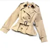 Womens Jacket Short Trench Designer Kvinna Windbreaker Jackets Coat Outwears Female Autumn Winter Topps Size S-L326B