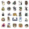 Car sticker 10 50 100pcs Anime Stickers Totoro Spirited Away Princess Mononoke Ghibli Hayao Miyazaki Aesthetic Student Stationery 2334