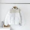 Down Jacket Anti-Run Suede Package Winter Men and Women With White Duck Down Matching Color Coat 66e6y