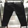Nyaste designankomster Mens Jeans Designer Black Pants Casual Men Pants High-kvalitet High Street Biker Luxyrys Denim Pant Size W28242E