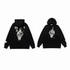 Designer Hoodies Mens Women Hoody hochwertiger oberem bemalten Graffiti verwendete Buchstaben gedruckt lose Herren und Frauen Sweatshirt Kleidung T3