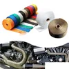 Heat Shields 5M Car Motorcycle Exhaust Wrap Pipe Turbo Mainfold Thermal Tape Stainless Steel Ties Drop Delivery Mobiles Motorcycles Dhjo1