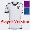 Japan Jerseys 2022 Soccer Jerseys Cartoon Isagi Atom Tsubasa Minamino Asano Doan Kubo Ito Women Kids Kit Japanese Uniform 22 23 Football Shirt Player Version version