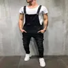 Men Ripped Denim Jumpsuit Overalls Jean Casual Suspenders Pants Men Fashion Hip Hop Jumpsuit Jean Bib Pant Streetwear241d