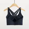 LU-035 sous-vêtements de sport vêtements d'extérieur pour femmes gilet de course à huit lignes antichoc rassembler soutien-gorge de fitness