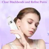 Elektryczne płuczki do twarzy Ultradźwiękowy skórka Skórka Ścionka Czarnoczeszek Ścionka Głębokie czyszczenie twarzy maszyna Peeling Pore Cleaner L230920