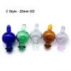 5 Styles Verre Carb Caps Directionnel Bubble Ball Cap UFO Cap Coloré Verre Carb Caps Pour Quartz Banger Nails Eau Bongs