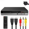 DVD VCD Player High-defination 1080P Home DVD Player Box for TV All Region Free DVD CD-Discs Player AV-Output Built-in MIC-port Drop Shipping L230916